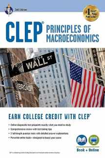 9780738612539-0738612537-CLEP® Principles of Macroeconomics 3rd Ed., Book + Online (CLEP Test Preparation)
