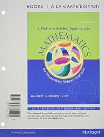 9780321783264-0321783263-A Problem Solving Approach to Mathematics for Elementary School Teachers