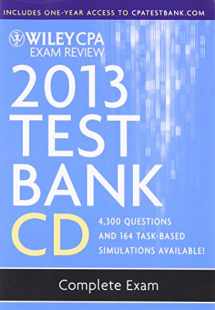 9781118363140-1118363140-Wiley CPA Exam Review 2013 Test Bank CD, Complete Set