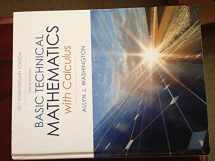 9780133116533-0133116530-Basic Technical Mathematics with Calculus (10th Edition)