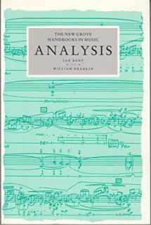 9780333417324-0333417321-Analysis (New Grove Handbooks in Music)