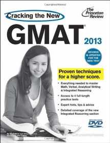 9780375427473-0375427473-Cracking the New GMAT with DVD, 2013 Edition: Revised and Updated for the New GMAT (Graduate School Test Preparation)
