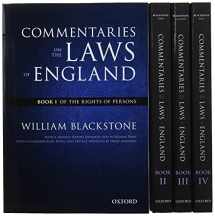 9780199600984-0199600988-The Oxford Edition of Blackstone's: Commentaries on the Laws of England: Book I, II, III, and IVPack