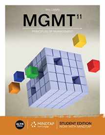 9781337407465-1337407461-Bundle: MGMT, 11th + MindTap Management, 1 Term (6 Months) Printed Access Card (New, Engaging Titles from 4LTR Press)