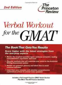 9780375764622-0375764623-Verbal Workout for the GMAT, 2nd Edition (Graduate School Test Preparation)