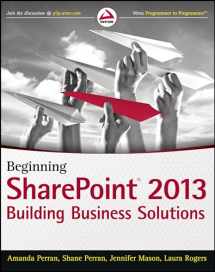 9781118495896-1118495896-Beginning SharePoint 2013: Building Business Solutions