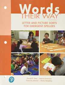 9780134773674-0134773675-Words Their Way Letter and Picture Sorts for Emergent Spellers