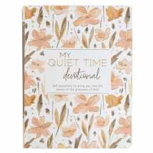 9781432129125-1432129120-My Quiet Time Devotional - 365 Devotions for Women To Bring You Into The Peace Of The Presence of God Peach Floral Softcover Flexcover Gift Book w/Ribbon Marker