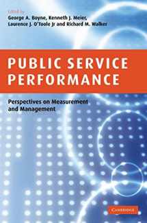 9780521859912-0521859913-Public Service Performance: Perspectives on Measurement and Management