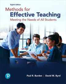 9780134691800-0134691806-Methods for Effective Teaching: Meeting the Needs of All Students, with Enhanced Pearson eText -- Access Card Package (What's New in Curriculum & Instruction)