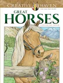 9780486817910-0486817911-Adult Coloring Great Horses Coloring Book (Adult Coloring Books: Animals)
