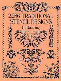9780486268453-0486268454-2,286 Traditional Stencil Designs (Dover Pictorial Archive)