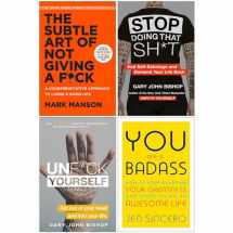 9789123881109-9123881100-The Subtle Art of Not Giving A F*ck [Hardcover], Do the Work, Unfuk Yourself, You Are a Badass 4 Books Collection Set