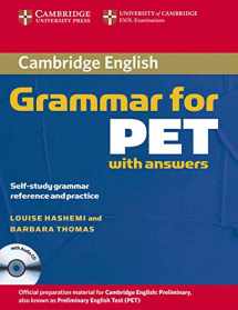 9783125343351-3125343356-Cambridge Grammar for PET. Book with answers and Audio CD: Lower-Intermediate, Self-study grammar reference and practice