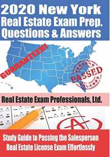 9781712191248-1712191241-2020 New York Real Estate Exam Prep Questions and Answers: Study Guide to Passing the Salesperson Real Estate License Exam Effortlessly