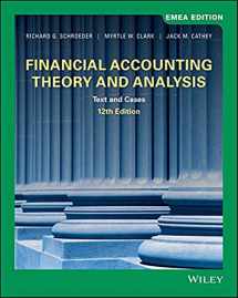 9781119586685-1119586682-Financial Accounting Theory and Analysis: Text and Cases