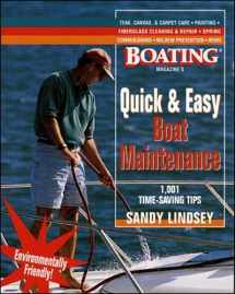 9780071343251-0071343253-Quick and Easy Boat Maintenance: 1,001 Time-Saving Tips