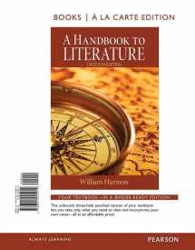 9780321945914-0321945913-Handbook to Literature, A