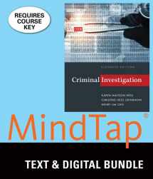 9781337127875-1337127876-Bundle: Criminal Investigation, Loose-leaf Version, 11th + MindTap Criminal Justice, 1 term (6 months) Printed Access Card