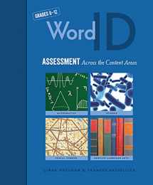 9781571288264-1571288260-Word ID: Assessment Across Content Areas: Grades 6-12