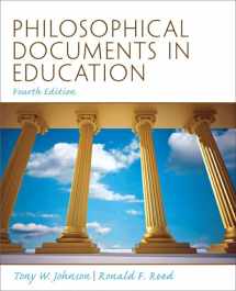 9780137080380-0137080387-Philosophical Documents in Education (4th Edition)