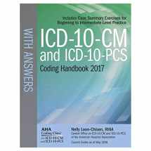 9781556484193-1556484194-ICD-10-CM and ICD-10-PCS Coding Handbook, with Answers, 2017 Rev. Ed.