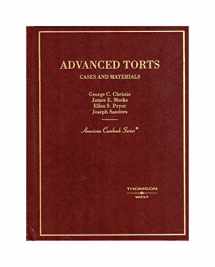 9780314151599-0314151591-Advanced Torts, Cases And Materials (American Casebook Series)