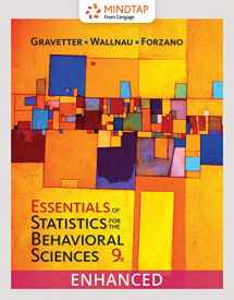 9780357095850-0357095855-Bundle: Essentials of Statistics for The Behavioral Sciences, Loose-Leaf Version, 9th + MindTap Psychology, 1 term (6 months) Printed Access Card, Enhanced