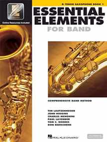 9780634003189-0634003186-Essential Elements for Band - Bb Tenor Saxophone Book 1 with EEi (Book/Online Media)