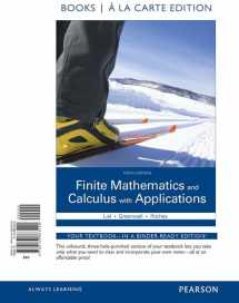 9780133863420-0133863425-Finite Mathematics and Calculus with Applications