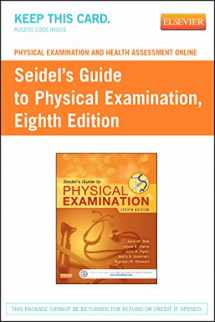 9780323172677-0323172679-Physical Examination and Health Assessment Online for Seidel's Guide to Physical Examination (Access Code): An Interprofessional Approach