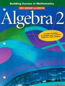 9780030648274-0030648270-Holt Algebra 2: Building Success in Mathematics