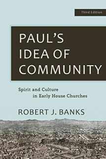 9781540961754-1540961753-Paul's Idea of Community: Spirit and Culture in Early House Churches