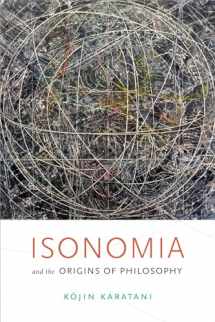 9780822368854-0822368854-Isonomia and the Origins of Philosophy