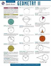 9780738607320-0738607320-Geometry 2 - REA's Quick Access Reference Chart (Quick Access Reference Charts)