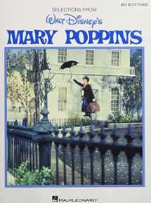 9781480342903-1480342904-Mary Poppins-Big Note Piano Selections (Big Note Vocal Selections)