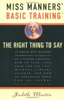 9780609600511-0609600516-Miss Manners' Basic Training: The Right Thing to Say