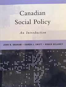 9780137694075-0137694075-Canadian Social Policy: An Introduction