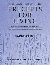 9781683535720-1683535723-Precepts For Living: The UMI Annual Bible Commentary 2021-2022-Large Print