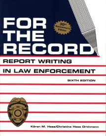 9780940309197-094030919X-For the Record: Report Writing in Law Enforcement