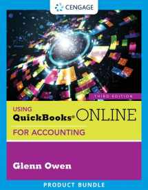 9781337911344-1337911348-Using QuickBooks Online for Accounting (with Online, 6 month Printed Access Card)