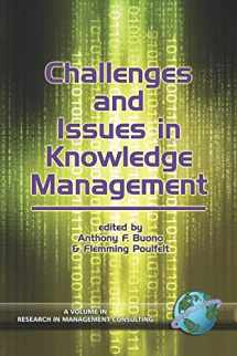 9781593114190-1593114192-Challenges and Issues in Knowledge Management (Research in Management Consulting)