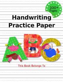 9781724738998-1724738992-Handwriting Practice Paper: ABC Kids, Notebook with Dotted Lined Sheets for K-3 Students, 100 pages, 8.5x11 inches