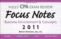 9780470935705-0470935707-Wiley CPA Examination Review Focus Notes: Business Environment and Concepts 2011