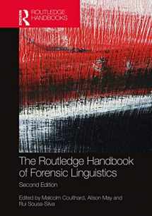 9780367137847-0367137844-The Routledge Handbook of Forensic Linguistics (Routledge Handbooks in Applied Linguistics)