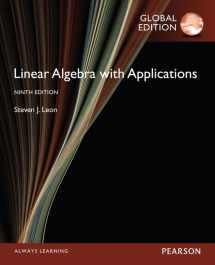 9781292070599-1292070595-Linear Algebra with Applications, Global Edition