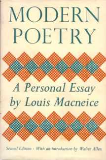 9780198116745-0198116748-Modern poetry: A personal essay;