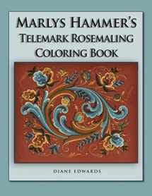9781096344544-1096344548-Marlys Hammer's Telemark Rosemaling Coloring Book