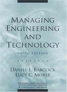9780130619785-0130619787-Managing Engineering and Technology (3rd Edition)