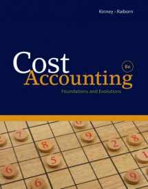 9781439044612-1439044619-Cost Accounting: Foundations and Evolutions (Available Titles CengageNOW)